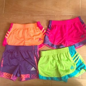 ⚽️ Adidas Girls Size 4T Soccer Shorts Bundle ⚽️